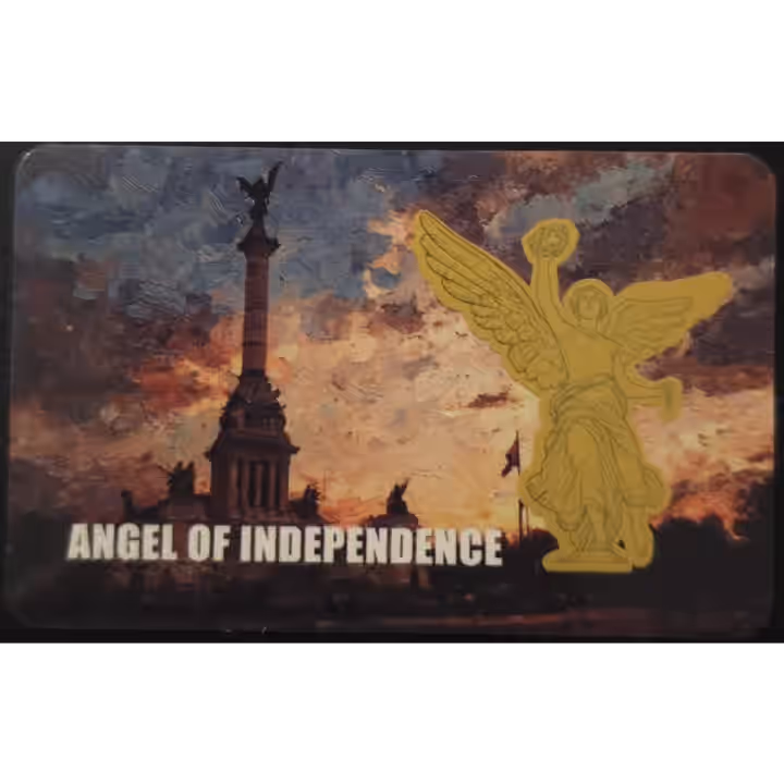 Angel of Independence civic monument gold medal presentation